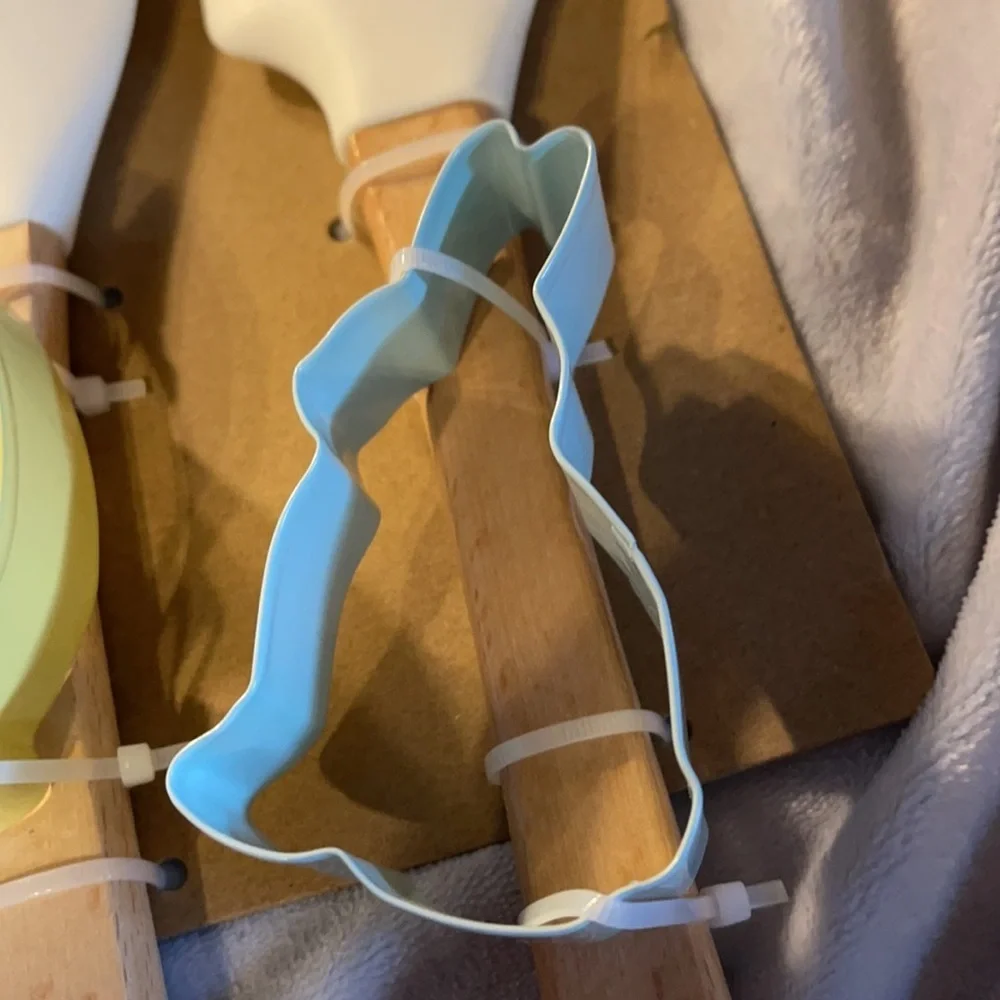 Rae Dunn Set Spatula/Cookie Cutter-Bunny/Chick